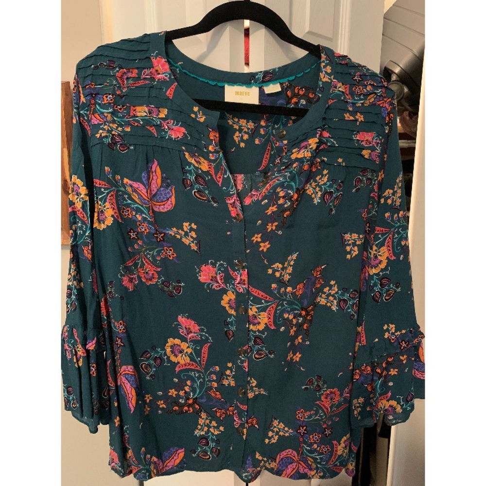 Pretty blouse from Anthropologie.